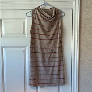 Patagonia Cowl Neck Mini Dress with Pjnk Stripes
